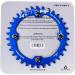FIFTY-FIFTY Round 104BCD Chainring - Blue 30T - Single Narrow Wide Mountain Bike Chainring for 9/10/11-Speed with 4 Alloy Bolts - Buy Online on SooperMarket.com