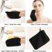 PHOGARY 10 Pack Microfiber Body Wash Mitts - Reusable Makeup Remover Gloves - European Style Bath Spa Cloth - Black and Grey (6.8 inch) - Buy Online on SooperMarket.com