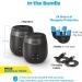 Thermacell E-Series Rechargeable Mosquito Repeller 2 Pack Bundle - 20ft Protection Zone - Charcoal - DEET Free - Scent Free - Bug Spray Alternative - Buy Online on SooperMarket.com