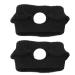 Acupressure Bracelet - 2 Travel Sickness Bands for Nausea & Dizziness Relief | Black Nylon - Buy Online on SooperMarket.com