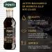 PONTI GLAZE WITH MOSCATO GRAPE MUST Balsamic Grape Moscato - Buy Online on SooperMarket.com