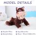 COOKY.D Unisex Winter Animal Hooded Baby Romper - Brown Squirrel (12-18 Months) - Buy Online on SooperMarket.com