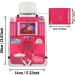 Toniebox Car Organiser - Pink Seat Back Holder with Tablet & Headphones Hook | UK Kids Toy Storage Case for Tonies Characters - Buy Online on SooperMarket.com