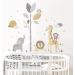 Decalmile Safari Animals Tree Wall Stickers - Jungle Elephant Lion Giraffe Wall Decals for Baby Nursery and Kids Room Decor - Buy Online on SooperMarket.com