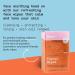 Refresh Line Facial Wipes | Clarifying Citrus Cleaning Towelettes - Natural AHA/BHA Face Wash Cloths 15ct - Perfect for On-the-Go Cleansing - Buy Online on SooperMarket.com