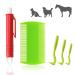 Reastar Tick Remover for Dogs 5PCS Tick Removal Tool Dog Tick Remover with Set of 3 Tick Hook 1 Tick Removal Pen and 1 Tick Comb - for Dogs Cats Humans