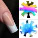 Rainbow Deep Oval French Nail Trimmer Cutter Tool | 9 Sizes | HJ-NAT203-FC10 - Buy Online on SooperMarket.com