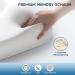 Premium Memory Foam Pillow for Side Sleepers - Adjustable Comfort Ideal for Back & Belly Sleepers - 60x40x11.5 cm Light Gray | International Shipping Available - Buy Online on SooperMarket.com