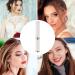 puzzlegame Electric Eyelash Curler | Rechargeable Eye Lash Styling Curler | Eye Lash Enhancer Electric Curling Tool for Beauty Salon Barbershop Travel White - Buy Online on SooperMarket.com