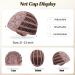 Buy Haircube Short Bob Wig with Bangs - Heat-Resistant Synthetic Ombre Brown Wig for Parties Cosplay & Daily Wear - Buy Online on SooperMarket.com