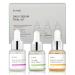 iUNIK Daily Serum Trial Kit (3x 0.51 fl.oz.) - Rose Galactomyces Synergy Serum Tea Tree Relief Serum Propolis Vitamin Synergy Serum Great for Gifts Trial and Portability