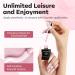 Modelones Nude Glitter Pink Builder Nail Gel - 8-in-1 Strengthener & Extension Gel - 15ML Bottle - Ideal Gift for Women - Buy Online on SooperMarket.com