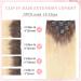 24 Seamless Human Hair Clip in Extensions - Natural Thick Straight Weft - 7 Pieces - T14/60+T14/60# - 100g - Women's Hair Extensions - Buy Online on SooperMarket.com
