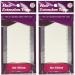Walker Tape No Shine Bonding Double Sided 4 cm x 0.8 cm 120 Piece (2 Pack) one Color