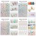 1500+ Christmas Nail Art Stickers - Self-Adhesive Santa, Snowflakes & More | 12 Large Sheets for Festive Nail Designs - Buy Online on SooperMarket.com