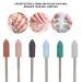 6Pcs Nail Art Grinding Head Set - Dead Skin Removal & Polishing - Nail Drill Accessories - Buy Online on SooperMarket.com
