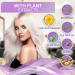 Purple Conditioner for Blonde Hair - Sulfate & Paraben Free Toner - Eliminate Brassy Tones for Color Treated Bleached Silver White & Gray Hair - Unisex Care - Buy Online on SooperMarket.com