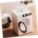 1 Set Washing Storage Bucket Laundry Laundry Dispenser Organizer Bucket 23X15.5CM White - Buy Online on SooperMarket.com