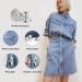 Adjustable Reusable Jean Buttons Set | Metal Pants Button Replacement - 12 Sets | No Sew, No Tools Required | Instantly Tighten Loose Jeans - Buy Online on SooperMarket.com