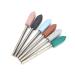 6Pcs Nail Art Grinding Head Set - Dead Skin Removal & Polishing - Nail Drill Accessories - Buy Online on SooperMarket.com
