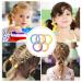 Hanyoushengvance Baby Hair Ties 120 PCS - Mini Seamless Toddler Hair Bands - Soft Elastic Hair Bands for Ponytails (5 Colors) - Buy Online on SooperMarket.com