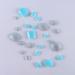 SIUSIO 96Pcs Colorful Square Acrylic Press-On Fake Toe Nails - UV Top Coat for DIY & Salons - Short False Nail Art Tips for Women & Girls - Buy Online on SooperMarket.com