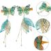 minkissy 3 Pairs Tulle Butterfly Hair Clip Tassel Hair Clips Hanfu Women's Metal Accessories - Buy Online on SooperMarket.com