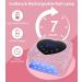 Buy UV Light for Nails - 74W Cordless Rechargeable Nail Lamp for Fast Drying | 5 Timer & Touch Control | Perfect for Salon & Home Use - Buy Online on SooperMarket.com