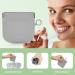 Silicone Retainer Case - Portable Orthodontic Box for Braces Aligners & Mouth Guards - Slim Design with Vent Holes - Ideal for Travel - Grey - Buy Online on SooperMarket.com