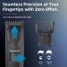 VIKICON Beard Trimmer for Men Electric Hair & Stubble Clipper 40 Length Settings Rechargeable Facial Trimmers w/2 Combs Professional Self Sharpening Blades 150 min Cordless Usage Gift for Men - Buy Online on SooperMarket.com