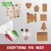 Christmas Sleigh Cookie Decorating Kit with Gingerbread Panels and Candies - Buy Online on SooperMarket.com