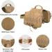 EXCELLENT ELITE SPANKER Tactical Military Dog Saddle Bag Harness Saddlebag Backpack for Medium Large Dogs(Brown L) L Brown - Buy Online on SooperMarket.com