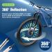 Guscase Bicycle Spoke Reflectors - 360 Visibility | 72-Piece Set | Easy to Assemble | Bright Colors | Bike Accessories - Buy Online on SooperMarket.com