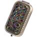 Leorx Antique Peacock Compact Mirror - Double Sided Metal Makeup Mirror for Women - Buy Online on SooperMarket.com