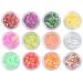 Uonlytech Nail Supplies Nail Art Slices 3D Fruit Slices Nail Art Fruit Nail Art Slices for Lip Gloss Nail Art Cellphone Decorations Glitter Stickers