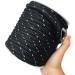 Premium 3/8 Inch Double Braided Boat Anchor Rope - 100 Ft Black Nylon Marine Line Reel for Anchors & Boats - Buy Online on SooperMarket.com