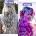 Bewudy 2 Sets of Hair Coloring Kits Hair Highlighting Caps Hair Dye Cap Disposable Hair Art Frosting Cap with Plastic Crochet Hook and Hair Dye Brushes for Salon Hair Dyeing Hairdressing (Pink) - Buy Online on SooperMarket.com