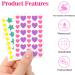 Acne Patch Pimple Patches Stars Heart-Shaped Acne Patches Hydrocolloid Dressing Cover Dots for Spots Pimple Patches Effectively Calms & Relieves Acne 156 Patches(12mm&8mm) - Buy Online on SooperMarket.com