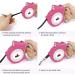 Makife Retractable Dog Leash 5m for Large & Medium Dogs | Flashlight & Decorative Bags Included | Ideal for Under 25kg - Pink - Buy Online on SooperMarket.com