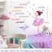 Ballet Butterfly Girl Wall Stickers - Inspiring Bedroom Decor for Girls - Buy Online on SooperMarket.com