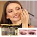 10 Colors Glitter Eyeshadow Pallet Shimmer Colorful Eyeshadow Palette Makeup Diamond Bright Makeup Shimmery Highly Pigmented Waterproof Long-lasting Sweatproof Practice Make Up - Buy Online on SooperMarket.com