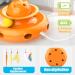 Dreamon 4-in-1 Interactive Electric Cat Toy - Self-Entertainment Cat Intelligence Toy with 5 Spring Replacements & USB | Best for International Shipping - Buy Online on SooperMarket.com