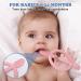 Buy BPA-Free Baby Biting Toys & Toothbrush Set - Soothing Silicone Teething Rings (Blue & Pink) for 3+ Months - Safe & Stimulating Gum Relief - Buy Online on SooperMarket.com