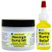 Urban ReLeaf SET of Piercing Bump Relief & Bump Salt ! Keloid Shrinking Treatment & Sea Salt Solution Concentrate. Made Fresh in USA. Clean Heal Soothe