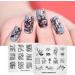 KAD Nail Stamping Plates Set - Chinese Style Series (8pcs) | Nail Art Templates - Buy Online on SooperMarket.com