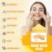 Turmeric Body Scrub - All-Natural Skin Brightening Exfoliator for Face & Body - Boost Circulation & Improve Discoloration - Buy Online on SooperMarket.com