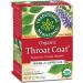 Traditional Medicinals Organic Throat Coat Herbal Tea - 16 Bags | Caffeine-Free - Buy Online on SooperMarket.com
