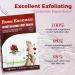OUKEYA Foot Mask 3 Pairs: Nourish Foot Mask Dermatologically Tested Repairs Heels & Soften Dry Dead Skin for Cracked Feet(No Peeling) Rose - Buy Online on SooperMarket.com