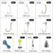 MadBite 181/196/214pcs Terminal Tackle Kits - Fresh and Saltwater Fishing Gear, Lures, and Accessories with Tackle Box - Bass/Panfish/Trout Fishing Kits - Buy Online on SooperMarket.com