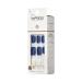 KISS imPRESS No Glue Mani Press On Nails - Chasing Stars Design Blue Short Squoval Shape 30 Nails + Accessories | International Shipping Available - Buy Online on SooperMarket.com